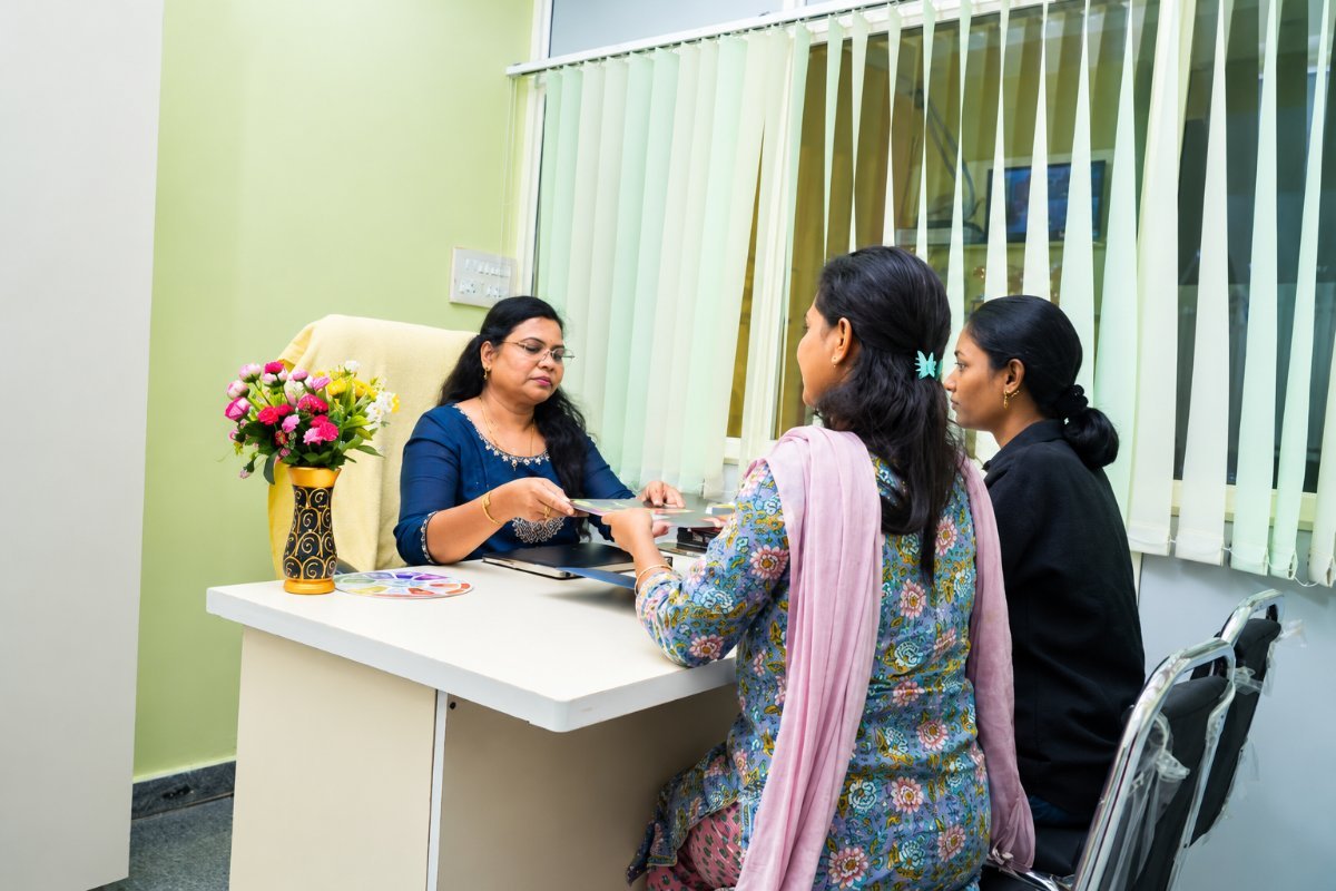 Student consultation at Jarisma academy